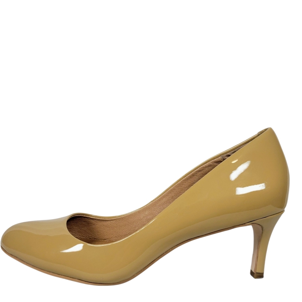 Corso Como Women's Linden Beige Tan Patent Leather Pumps Size 6.5